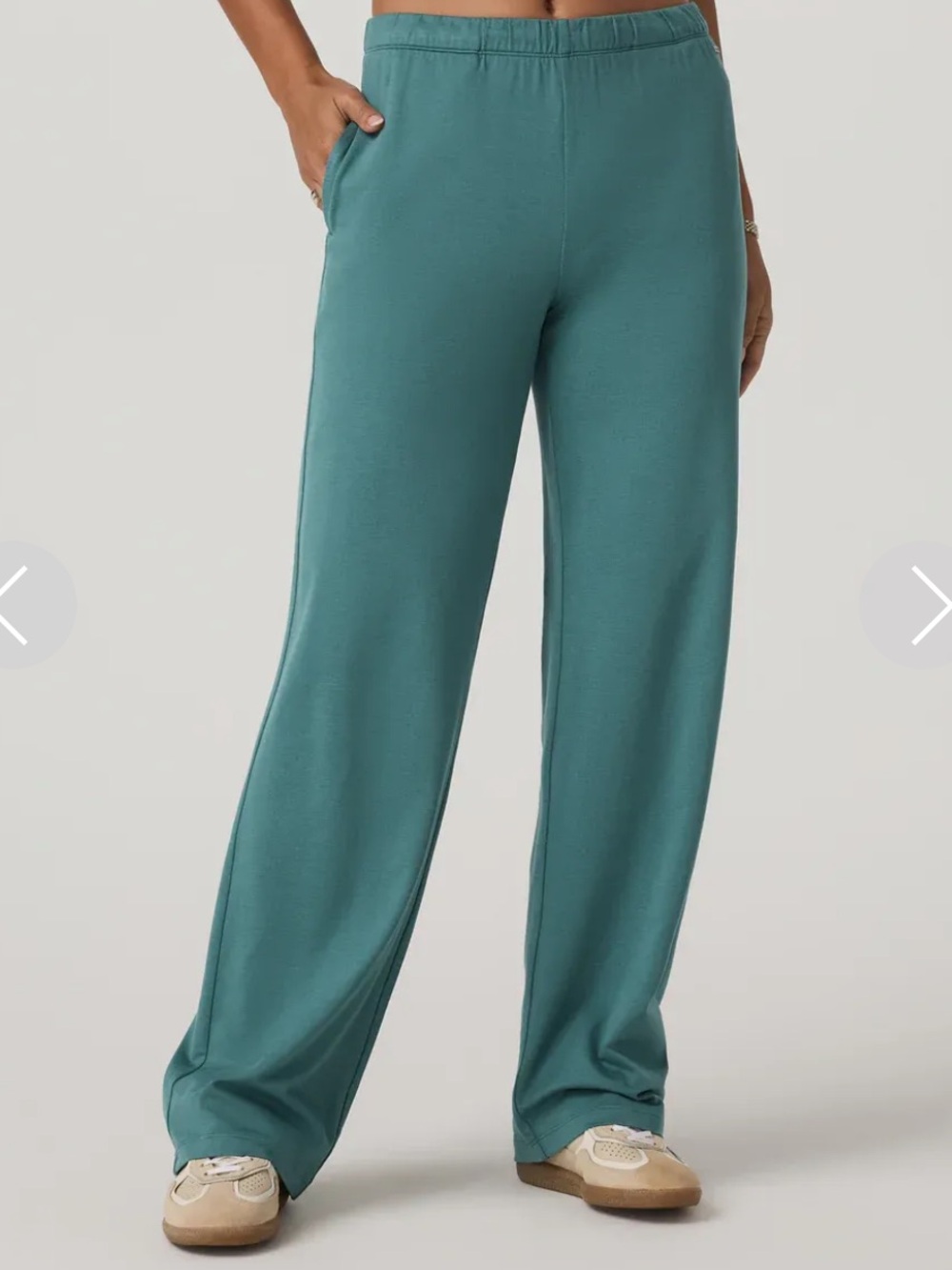 Vuori‎ Halo Modern Straight Leg Pant XL Green DreamKnit Soft Loung Yoga Pant